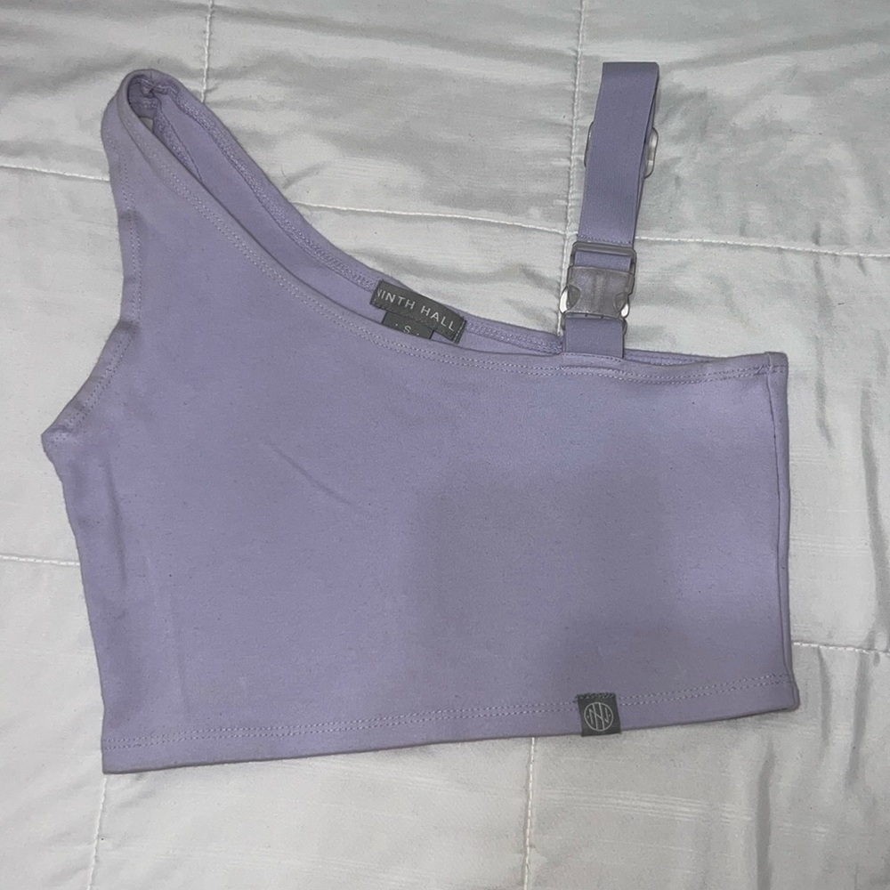 Lilac Crop Top